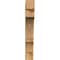 Ekena Millwork Balboa Block Rough Sawn Bracket, Western Red Cedar, 4"W x 20"D x 28"H BKT04X20X28BOA05RWR - alternate 4